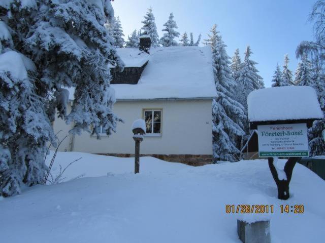 Ferienhaus Ferien Am Waldrand Altenberg  Εξωτερικό φωτογραφία